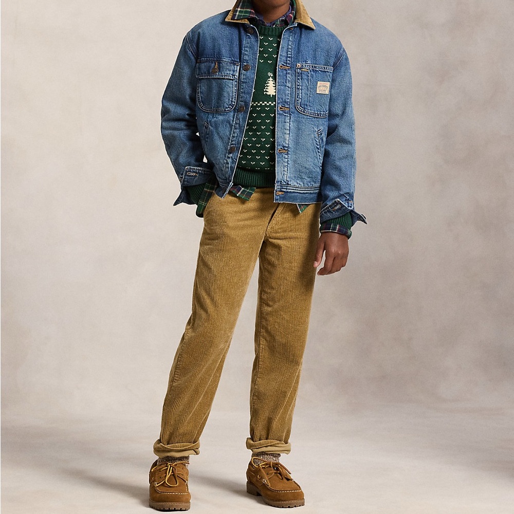 Ralph Lauren Boys Straight Corduroy Pants